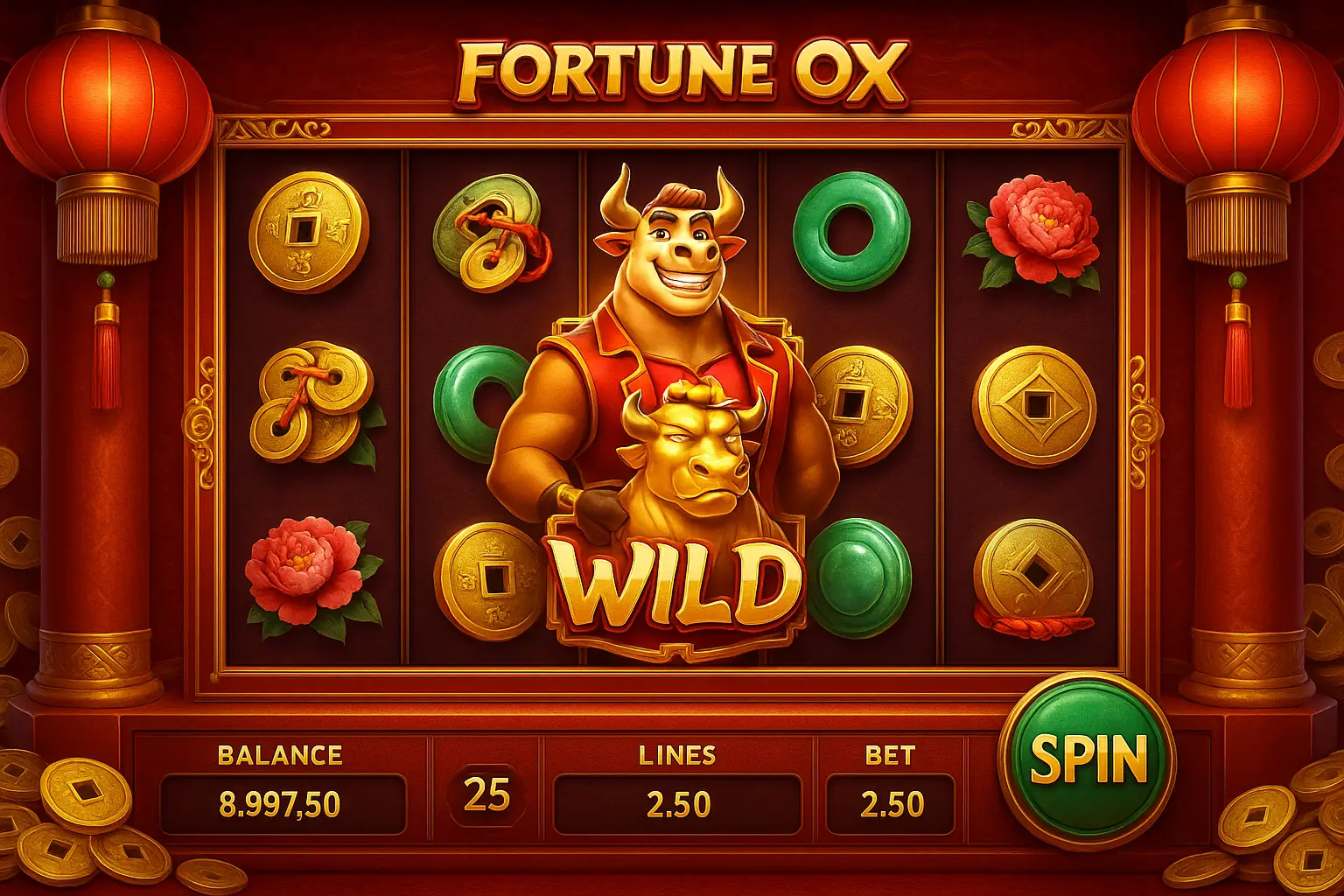 Fortune Ox no CACOBET - Aposte Agora e Reivindique Seus Ganhos