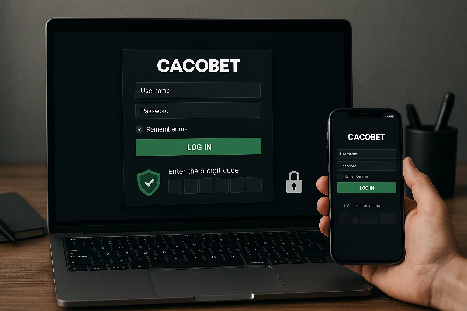 Criar uma nova Conta no plataforma CACOBET